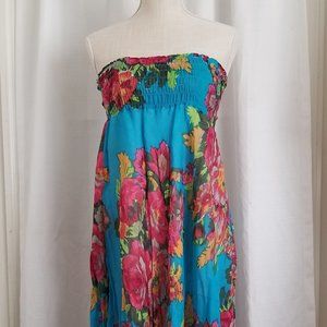 Tropical Floral Dress